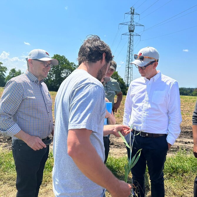 Renowned visitor at Fortisa AG